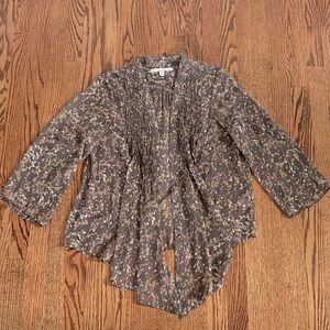 LC Lauren Conrad Open Blouse